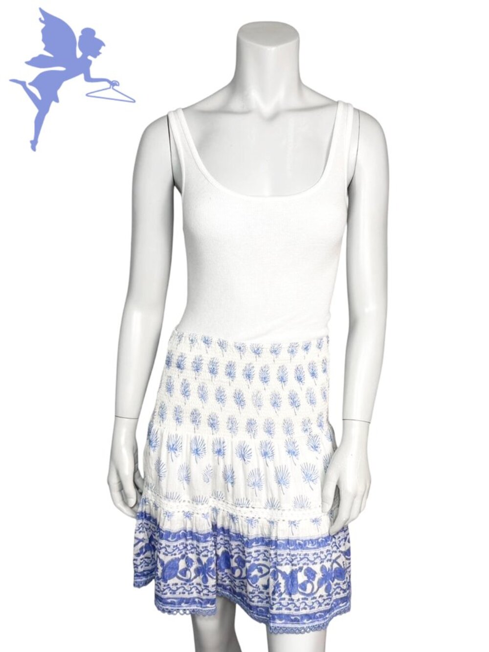 BELL BY ALICIA BELL Tiered Mini Skirt